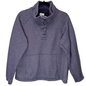 Columbia Women's XL Purple Turtle Neck Sweater